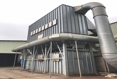 Central dust collection system